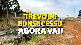 Guarulhos marginal do trevo do Bonsucesso está sendo construída [upl. by Lleynod540]