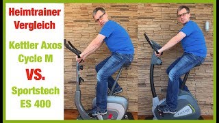 Kettler Axos Cycle vs Sportstech ES400 Heimtrainer Vergleich [upl. by Loginov]