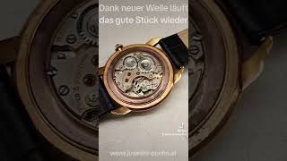 Anfertigung einer Rolex Unruhwelle [upl. by Drallim]