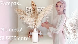 🌾 COMO HACER PAMPAS GRASS PARA DECORAR DIY PASTO DE PAMPAS 2021 CON YUTE  PAMPAS GRASS FOR DECOR🌾 [upl. by Neyuq890]