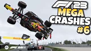 F1 23 MEGA CRASHES 6 [upl. by Eivi140]