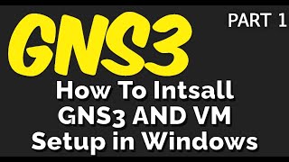 How To Install GNS3 in Windows PART 1  Malayalam Video [upl. by Rickard544]