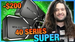 NVIDIA RTX 4080 Super 4070 Ti Super amp 4070 Super Official Specs Price amp Release Dates [upl. by Veronique661]