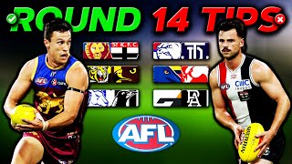 AFL TIPS ROUND 14  2024 [upl. by Aliza]