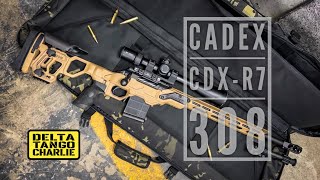 CADEX CDX  R7 in 308win [upl. by Akcimehs]