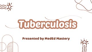 Tuberculosis part 1 The most comprehensive explanation of tuberculosis [upl. by Mossberg835]