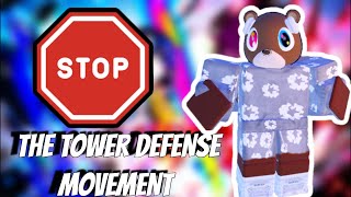 STOP THIS TOWER DEFENSE GAME MOVEMENT ON ROBLOX [upl. by Kreindler750]