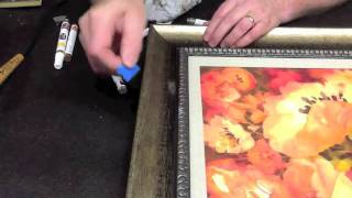 How to Repair Picture Frame [upl. by Latsyrcal758]