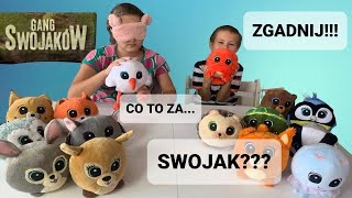 GANG SWOJAKÓW 🐾 Zgadnij co to za Swojak i Słodziak 🐾 Baw się razem z nami 🐾 Maskotki z Biedronki [upl. by Ellenahc593]