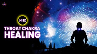 quot741 Hz Throat Chakra Healing Music  Remove Toxins And Negativityquot [upl. by Omar]