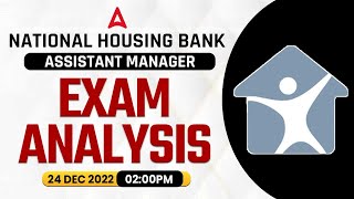 NHB Assistant Manager Exam Analysis  24 DECEMBER 2022   Asked Questions amp Expected Cut Off [upl. by Ainehta]