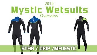 Kiteboarding Wetsuit Mystic Star  Drip  Majestic Comparison [upl. by Melita]