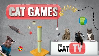 Cat Games  Ultimate Cat TV Compilation Vol 4  🐱 [upl. by Imuya]