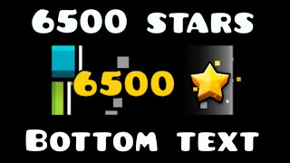 6500 STARS Geometry Dash quotAspirationquot and quotDastardlyquot [upl. by Sueddaht439]