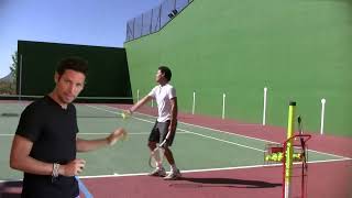 ✔️ El Saque de Tenis 🎾 El ritmo y lanzamiento de la bola  Clases de Tenis [upl. by Aryam]