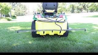 25 Gallon Tractor Mounted Sprayer Overview [upl. by Ahseirej]