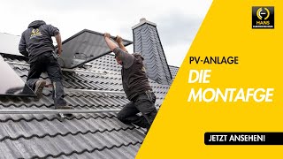 Wie lange dauert die Montage einer PVAnlage [upl. by Anitram827]