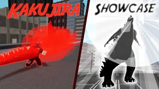 Kakujira Showcase  Rival to SSSOwl  RoGhoul ALPHA  ROBLOX [upl. by Neelyhtak]