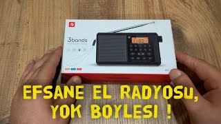 Dijital Ekranlı Saatli Manuel Kanal Arama amp Kayıt Özellikli Fm Radyo Bluetooth Hoparlör KTF1715 [upl. by Garwin828]