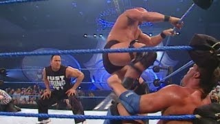 quotStone Coldquot Steve Austin vs Kurt Angle  WWE Championship Match SmackDown March 1 2001 [upl. by Concha]