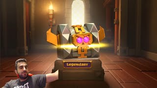 Getting Legendary Chest Treasure Hunt  Clash Of Clans [upl. by Anaeed]