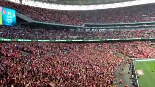 Arsenal Fans doing the Poznan [upl. by Air149]