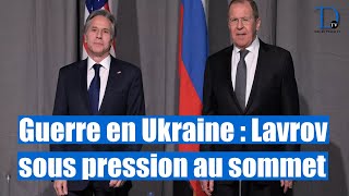 Lavrov face à Blinken  La rencontre explosive [upl. by Ronal]