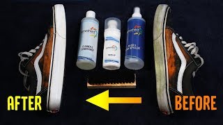 How To CLEAN amp PROTECT Your Sneakers EASY Sneaker Restoration Kit [upl. by Kempe]