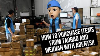 How To Buy From Taobao And Weidian Using A Shopping Agent  Beginners guide [upl. by Coit276]