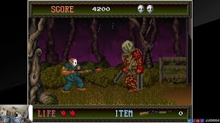 Splatterhouse Arcade Archives Switch  Full Playthrough  JJOR64 plays Nintendo Switch [upl. by Assirual]