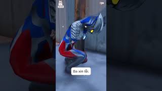 ULTRAMAN Ultraman Zero bị nhiễm virus từ quái vật funny shorts ultraman [upl. by Roanne]