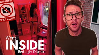 Visit The Inside of a Sex Worker Window in Amsterdam 2023  RED LIGHT DISTRICT Walk Tour [upl. by Ruder702]