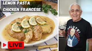 Lemon Pasta and Chicken Francese by Pasquale Sciarappa [upl. by Novyat]