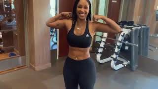 BERNICE BURGOS  CROSS FIT  GYM amp IPHONE [upl. by Garris354]