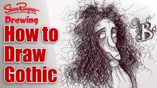 How to draw Gothic Style with famous illustrator Chris Mould [upl. by Chae]