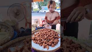 Amazing Fried Suasage in Bangkok Thai Street Food [upl. by Loux]