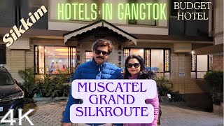 Gangtok budget hotel near MG Marg Muscatel Grand Silkroute Sikkim hotels [upl. by Northway]