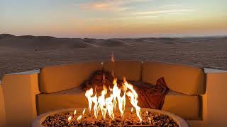 Igniting Fires in the Sands  4 Hour Duration  Experience the Warmth of the Desert [upl. by Eryn]