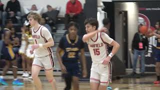 Warrensville Heights Tigers vs Canfield Cardinals OHSAA Div II Boys Basketball 031424 [upl. by Hairim906]