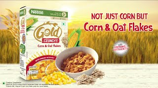 Nestlé GOLD Crunchy Corn amp Oat Flakes [upl. by Venn634]