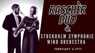 Sigurd amp Carina Rascher play Erland von Koch’s Concerto Piccolo  Rascher Saxophone Duo [upl. by Bowyer125]