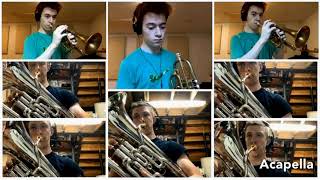 Jacob Collier  quotIn the Bleak Midwinterquot arr Jason Costello for Brass Ensemble [upl. by Akienat]