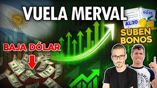 VUELA EL MERVAL Y BAJA EL DÓLAR BLANQUEO IMPULSA LOS BONOS 2024 📈 Clave Bursátil [upl. by Aihsik]