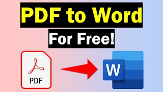 How to Convert Word Document to a High Resolution PDF [upl. by Annai]