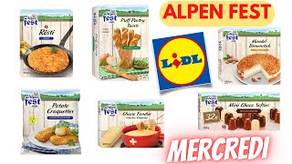 💥 ARRIVAGE LIDL💥 ALPEN FEST  4 mai 2022  35 OFFRES  FRANCE [upl. by Ettebab]