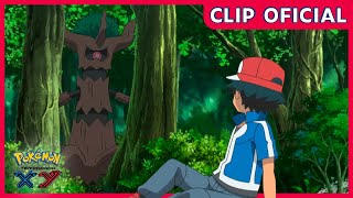 ¡Trevenant 😱  Serie Pokémon XY  Clip oficial [upl. by Fortna]