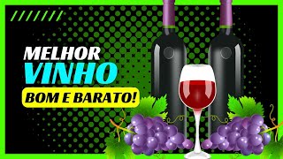 QUE DELÍCIA Melhor VINHO BOM E BARATO  Top 5 Melhores Vinhos Tintos BONS E BARATOS [upl. by Aliuqa]