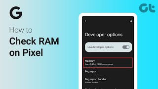 How to Check RAM on Google Pixel  No ThirdParty App Required [upl. by Arodasi]