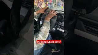 tata nexon steering wheel cover ✅steeringwheel tatanexon shorts [upl. by Timoteo]