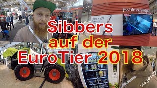 FarmVLOG167  Sibbers auf der EuroTier 2018 in Hannover [upl. by Ardnalak]